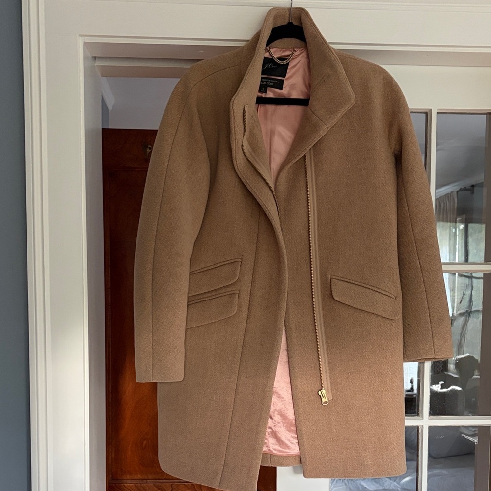 Wool Blend camel Women's Coat - j crew